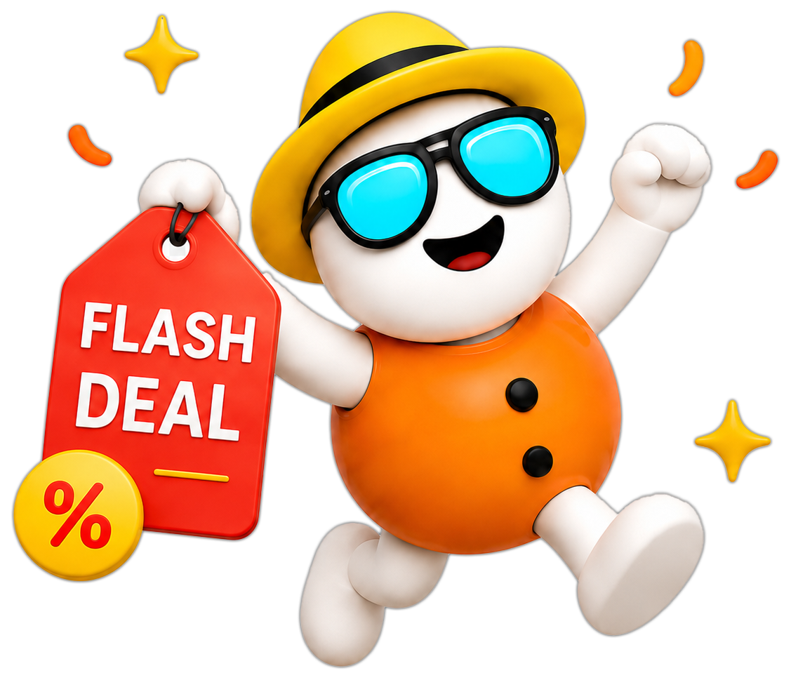 Mascot Flash Deal ตลาดทัวร์